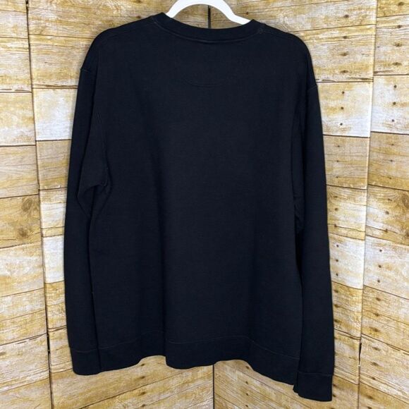 PORT & CO CONCERT CASUAL CLASSIC VINTAGE INSPIRED ROLLING STONE LOGO SWEATSHIRT - Picture 2 of 2